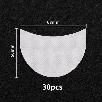 20-50pcs Disposable Eyeliner Shield Eyeshadow Shields Protector Pads Lint Free Patch False Eyelash Extension Eye Makeup Stencils
