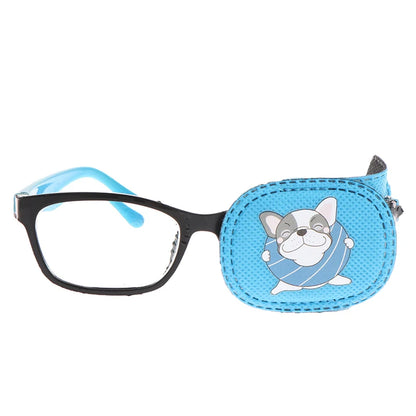 【6Pcs/set Children Health Care Kids Occlusion Medical Lazy Eye Patch Eyeshade For Kids Strabismus Vision Care Kit】