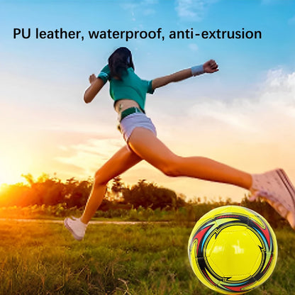 Standard Size 5 Soccer Ball Leakproof Campus Football Wear Resistant New Rubber Soccer Ball Elastic Football