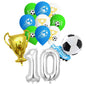 Blue Football Birthday Party Decoration Soccer Birthday Party Plate Cup Napkins Cotillon Birthday Soccer Star Happy Birthday Set