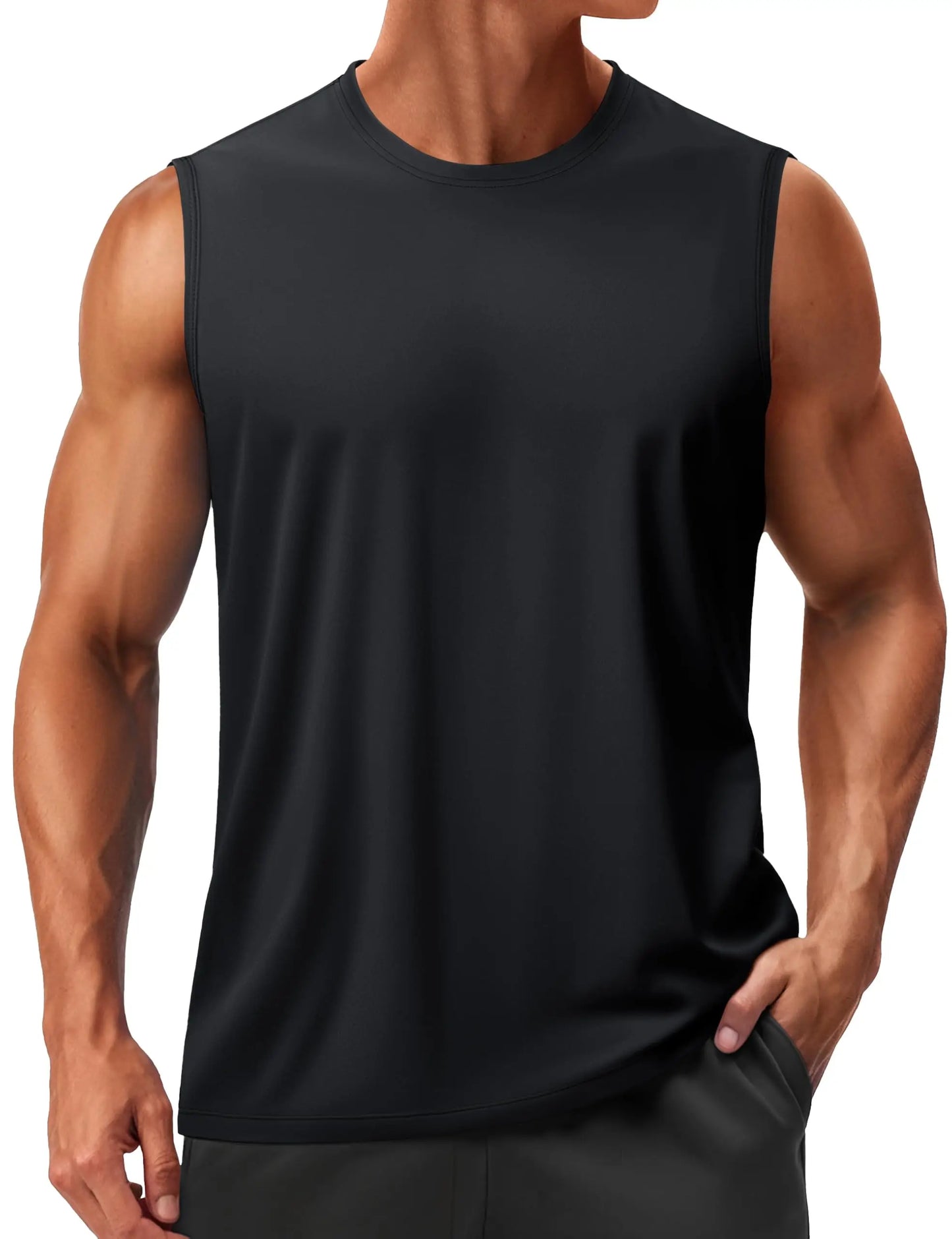 Dragon Ball Z Vegeta Black Sleeveless Shirt for Men Cotton Anime Print Tank Top with Horn Design Blue Power Effect Street Style