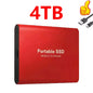 Genuine Portable SSD 1TB High Speed External Hard Drive 2TB/4TB USB 3.2 Hard Disk 16TB Mass Solid State Drive for Laptop/PC/MAC