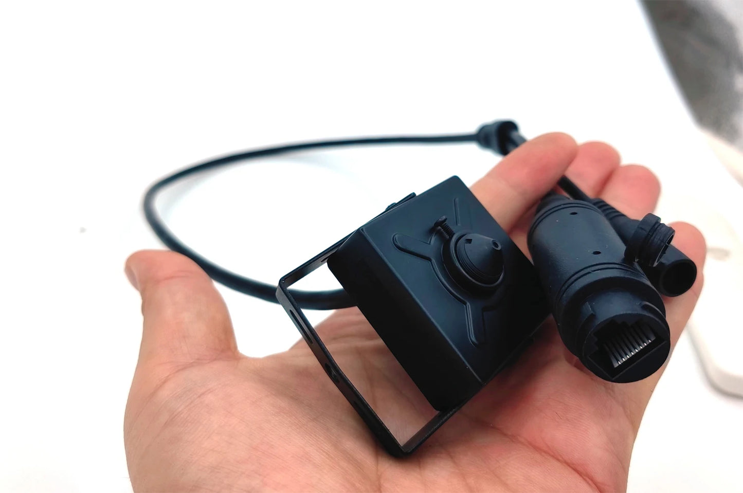 JIENUO 5MP Mini kamera IP PoE Audio mikro Cctv bezpieczeństwo wideo nadzór IPCam wewnętrzna Onvif HD kamera sieciowa domowa ICSee Xmeye