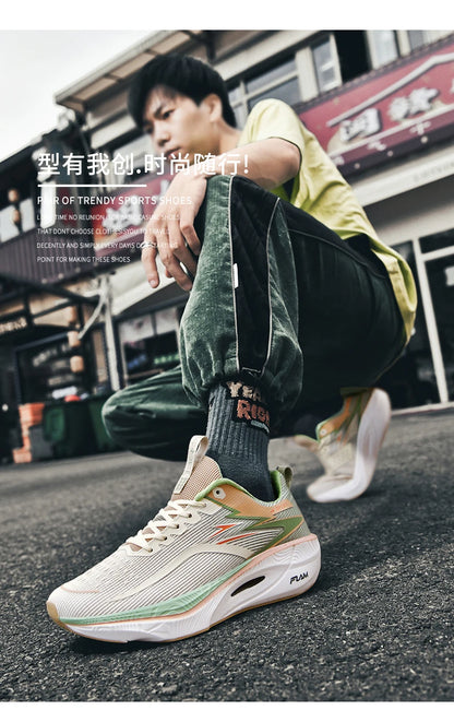 Marathon Running Shoes Speciality Men Sports Cushion Carbon Board Breathable Lightweight Comfortable Women's Athletic Sneakers