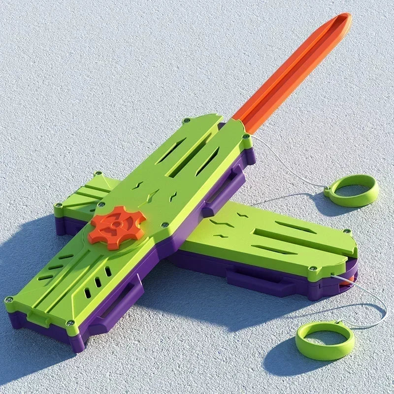 Parent-child Interactive Telescopic Sword Multiplayer Battle Game Decompression Telescopic Toy 3D Stress Relief Fidget Toys