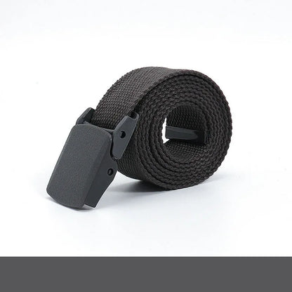 Colorful Canvas Tactical Belt Unisex Fashion Casual Luxury Trend Jeans Accessories Youth Nylon Girdle Cute Kids Hunting Belt