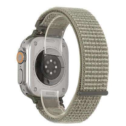 Nylon Strap For Apple Watch Band Ultra 3 2 49mm 46mm 45mm 41mm 44mm 42mm 40mm 38mm Bracelet For iWatch Series 11 10 9 8 7 6 5 4