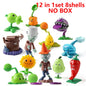 Plants VS Zombies 2 Playset Cactus Peashooter Coconut Cannon Genuine Game Scene Figure Ornaments Soft Silicone Birthday Gift boy