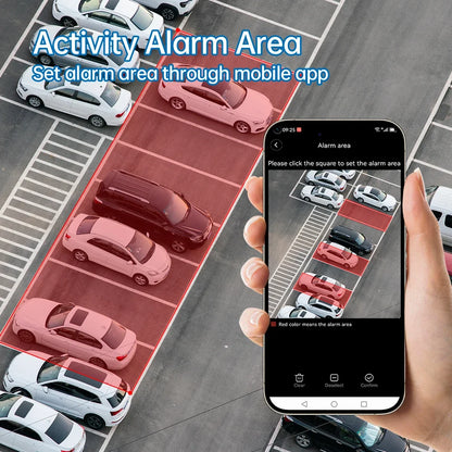 15MP IP Camera WiFi PTZ Three Camera Outdoor Wireless Solar 20000Mah Built-in Battery Video Surveillance Cam Long Time Standby