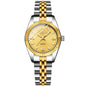 CHENXI Hot Sale Luxury Women's Golden Stainless Steel Small Dial Watch Quartz Charm Dress Trendy Wristwatch for Fashion Lady