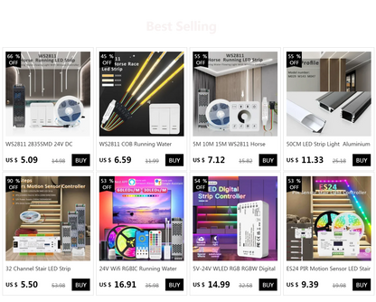 Tuya Zigbee Dimmer LED Switch 12V 24V 36V DC 2CH Wireless RF 2.4G Remote WIFI Smart Life CCT WW CW Strip Controller WZ1 Dimer