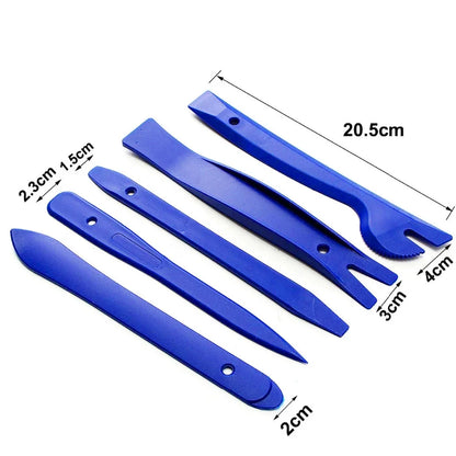 7/8/11/12Pcs Car Door Clip Car Disassembly Tools Set DVD Stereo Refit Kits Interior Plastic Trim Panel Dashboard Removal Tools