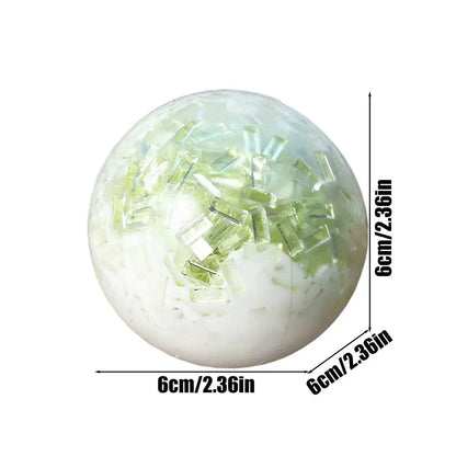 Crunchy Pressure Ball Crunchy Sand Stress Ball Soft Stress Fidget Noisy Squeeze Toy Slow Rising Stress Balls Sensory  Fidget Toy