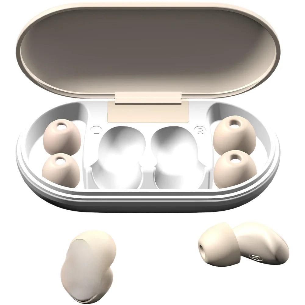 36dB Noise Cancelling Ear Plugs for Sleeping for Side Sleepers - Reusable Sound Blocking Protection for Snoring, Travel & Focus