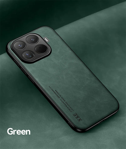 For Xiaomi 15T Pro 5G Case Soft Leather Magnetic Holder Phone Case For Xiomi Xiaomy Mi15T Mi 15T 15 T Pro Shockproof Back Cover