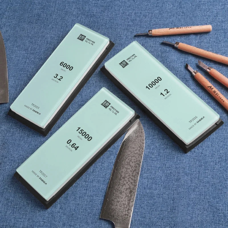 PROYAN Professional Sharpening Stone Grit240#15000# White Alundum Whetstone Kitchen Knife Sharpener Woodworking Grindstone Tool