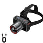 Rechargeable Headlamp Super Bright Head Light Motion Sensor Front Led Head Flashlight Waterproof Outdoor Camping  Flashing