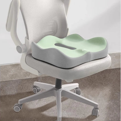 Ergonomic Memory Foam Seat Cushion Orthopedic Tailbone Pillow For Office Chair Car Driving Hip Support Sciatica Pain Relief Pad