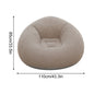 1PC Adult Inflatable Inflatable Sofa Folding Portable Lazy Sofa, Suitable For Outdoor Movie Nights, Camping, Rooms