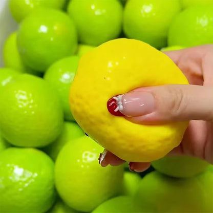 Color-Changing Lemon Squishy Fidget Toys Lemon No rebound Stress Ball Squeeze Toy ASMR Sensory Stress Relief Toy for Adults ﻿