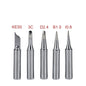 JCD Soldering Iron Tips black Pure Copper Soldering Tip 5pcs/set 900M-T Lead-free Welding Solder Rework Tools Accessories