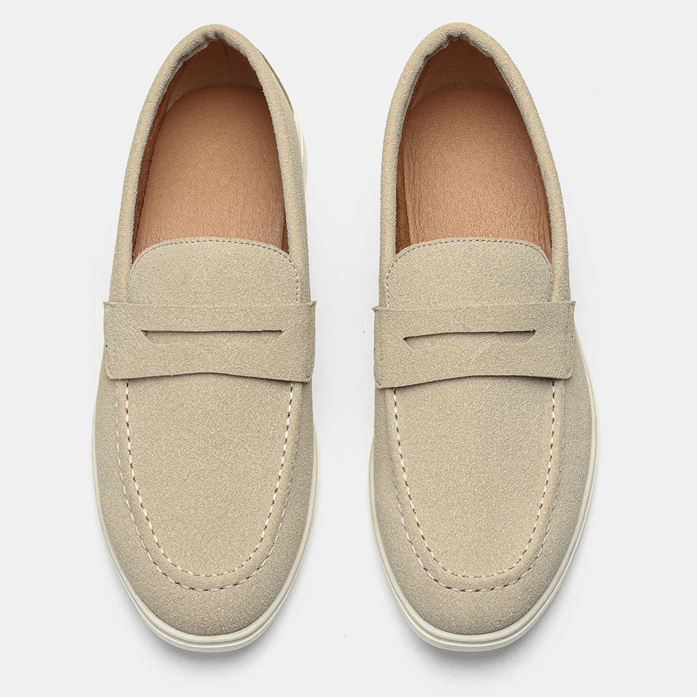 Men Moccasins Comfortable Breathable Summer Fashion Men Leather Shoes
