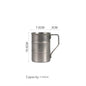 Outdoor 304 Stainless Steel Marco Mug, Industrial Style, Retro Old Creative, Coffee, Camping, Picnic, Beer Mugs