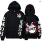 Japanese Anime Demon Slayer Plus Size Hoodie Women Sweatshirts Kamado Nezuko Print Hooded Harajuku Girl And Boy Casual Pullover