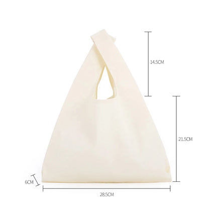 Canvas Cotton bag grocery handbag Foldable Fabric tote bag portable Storage organizer Shopping bag for woman Cloth organizer bag