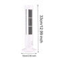 LED Tower Fan Bladeless Tower Fan 90 Degree Oscillating Quiet Portable USB Electric Desk Fan with Light for Home Bedroom Office