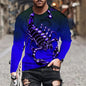 Scorpion 3D Print Long Sleeve Round-Neck Fashion Animal Pattern Men's T-Shirts Streetwear Pullovers Tops Loose Casual Man Tees
