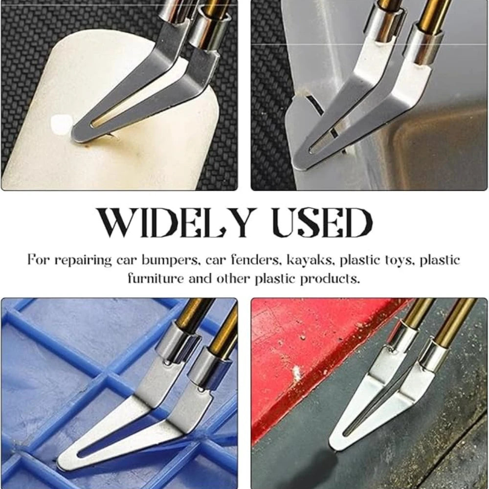 1-50Pcs Smooth Head Adjustable Soldering Repair Iron Plastic Smoothing Tip Head 45 Degree Elbow Welder Head for Welding Tools