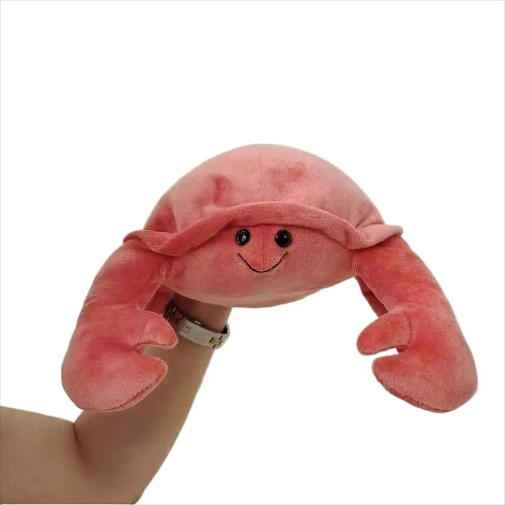 Kids Toy Hand Doll Sea Animal Puppets Stuffed Animal Turtle Whale Plush Shark Puppet Octopus Crab Telling Story Early Education