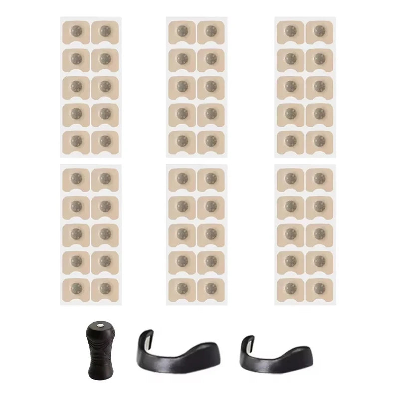 10/30/60/90/150Pcs Nose Breath Patch Magnetic Suction Iron Nasal Strips Increase Air Improve Sleep Quality Reduce Snoring Tools