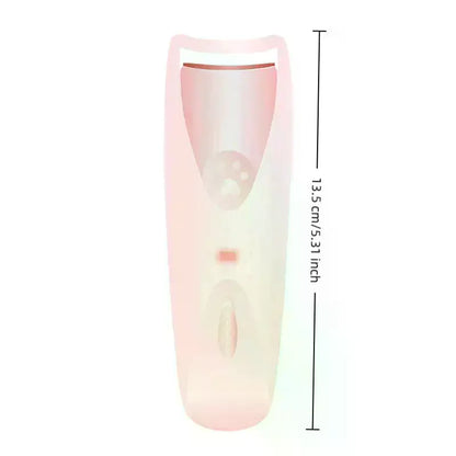Electric Heated Eyelash Curler Women Long Lasting Automatic Eye Lash Perm Tool Makeup Accessory Heated Clip
