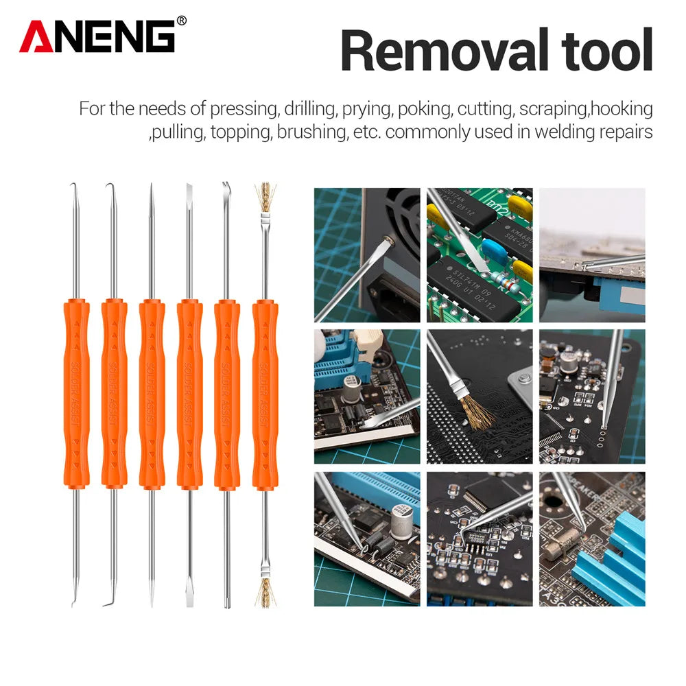 ANENG SL402 Electric Soldering Irons 220/110V Welding Repair Mica Heating Core 30/40/60W Temperature Adjustable Solder Tip Tools