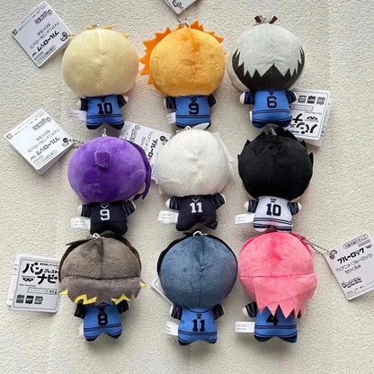 10cm New Blue Lock Plush Pendant KeyChain Yoichi Isagi Nagi Seishiro Mikage Reo Rin Itoshi Itoshi Sae Doll Toy Gift