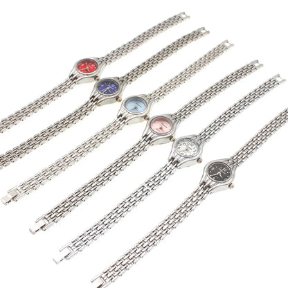 10pcs Women Bracelet Watch Golden Relojes Small Dial Quartz leisure Watch Popular Wristwatch Hour female ladies elegant watches