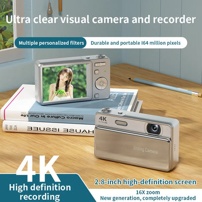Lenovo M15 Digital Camera 64 Megapixel 4K High-definition CCD Camera Photo Video Portable Camera With Screen Flash For Travel