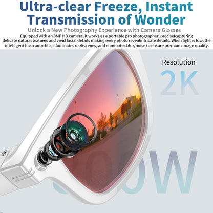 2026 New AI Smart Glasees With 800W Camera Video Recording AI Photo Recognition Bluetooth Call Translation Voice Sunglasses Man