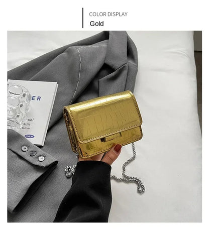 This Year's Popular Super Popular Small Bag 2024 Summer Popular Versatile Chain Messenger Bag Fashion Mini Square Sling Bag