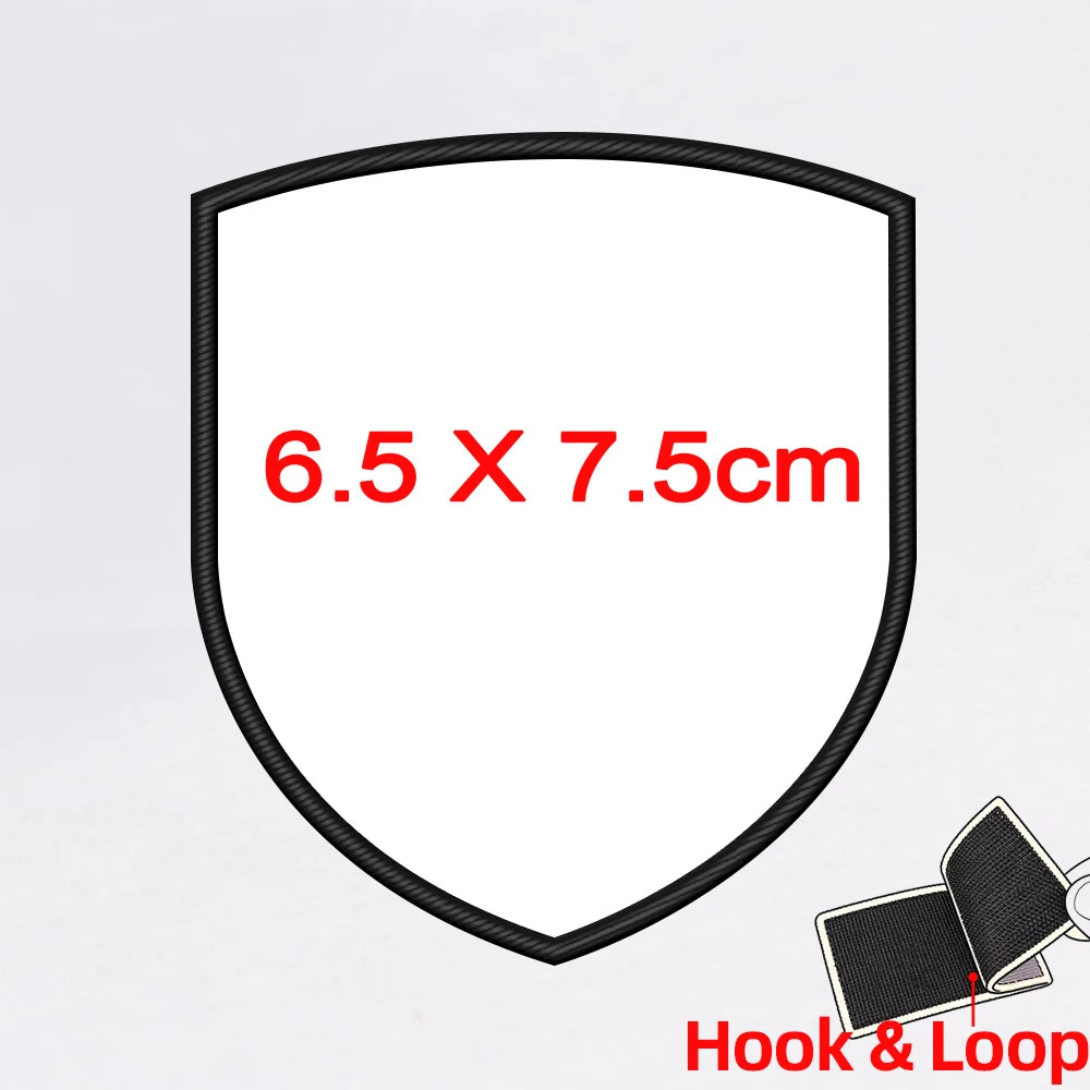 2 PCS Custom Make Your Own Personalized Morale Patch Add Your Photo, Logo, Text Hook and Loop/Sew On/Iron On