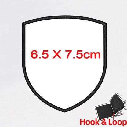 2 PCS Custom Make Your Own Personalized Morale Patch Add Your Photo, Logo, Text Hook and Loop/Sew On/Iron On