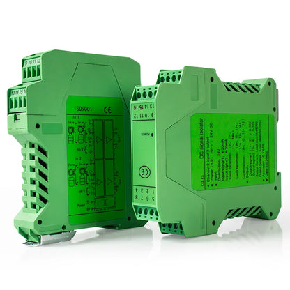 4-20mA to 0-10V DC Signal Isolator 0-10mA 0-20mA to 0-10V 0-5V 1-5V Analog Signal Isolator 1 In 1 Out 1 In 2 Out