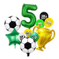 Football Birthday Decoration Party Supplies Tableware Balloons Set Candy Gift Boxes Football Birthday Gifts Kids Birthday Favors