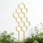 1PC Honeycomb Design Plant Trellis, Rustproof Plastic Support For Potted Vines And Flowers, Indoor Outdoor Garden Climbing Frame