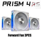 LDPCSJ PRISM 4 RS 12cm ARGB 4 Pin Computer Case Fan Quiet Cooling 12V Large Air Volume 800-1600RPM for Desktop Gaming PC Build