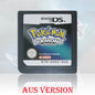NOE/ESP/ITA/FRA/USA/EUR/AUS Version Pokemon HeartGold SoulSilver Platinum Diamond PearlVideo Game Card For DS 2DS 3DS Console