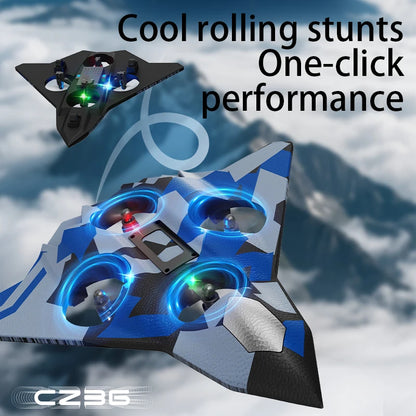 CZ36 Foam RC Aircraft Stunt Surround Upgraded Glider Can Throw Fly, Multi-person Interactive Children's Toys