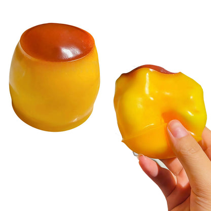 Strawberry Crunchy Squishy Toy, Crispy Sound Stress Ball, Squeeze Fidget Toy, Sensory Decompression Stress Relief Toy